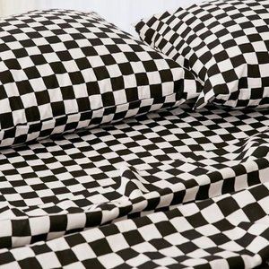 Urban Outfitters Checkboard Full Size Sheet Set (NWT)